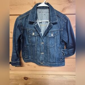 GAP Women's Denim Jacket - Blue